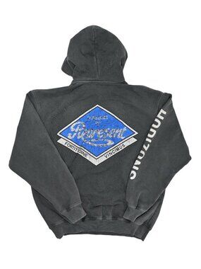 Represent Classic Parts Hoodie in Aged Black